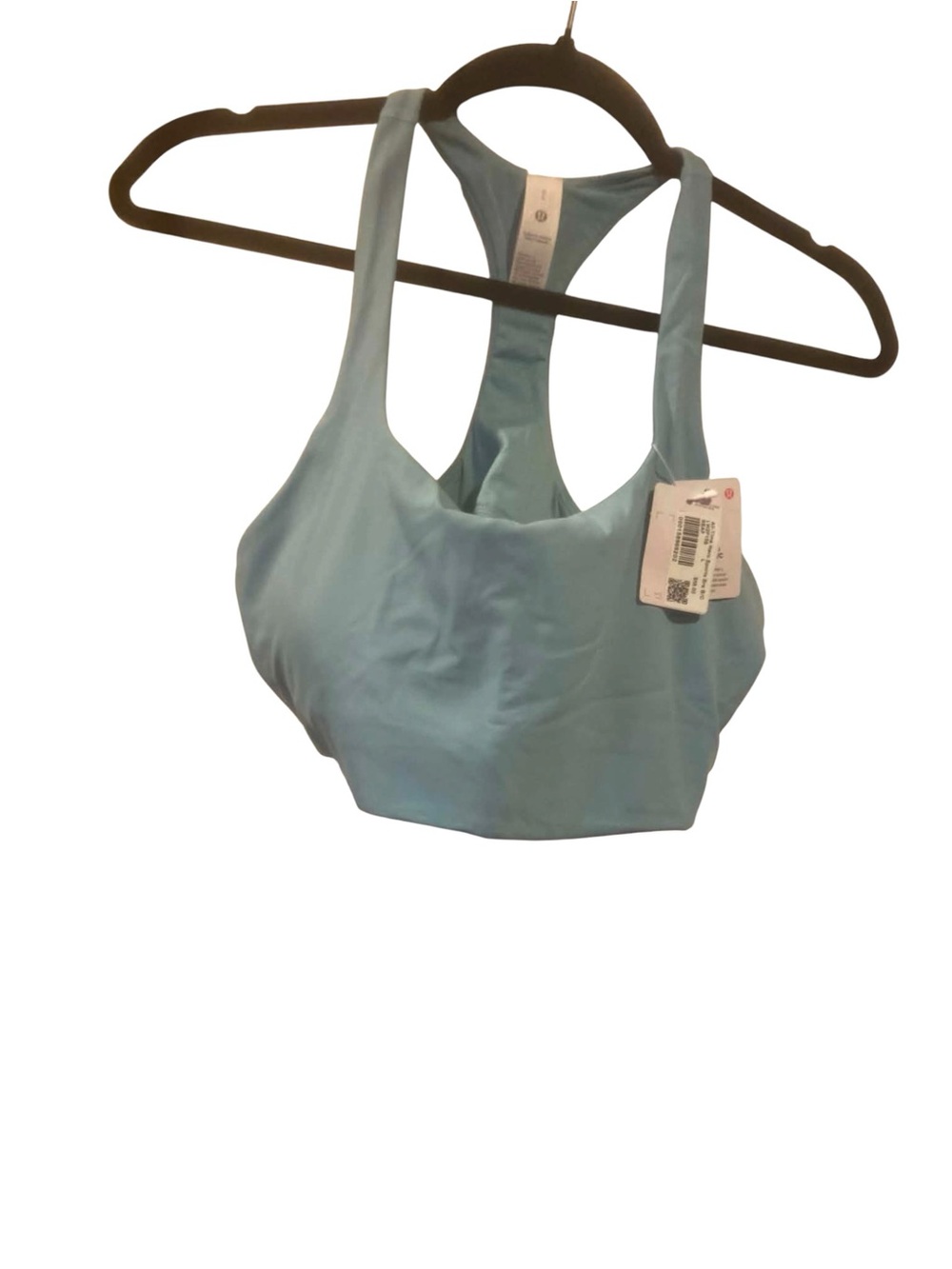 NWT Lululemon All Time Hero Sports Bra B/C Size Large SEAFOAM